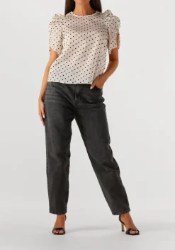 CO'COUTURE blouses dilan dot blouse beige