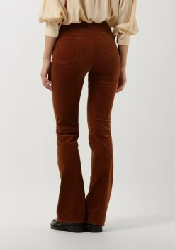 7 FOR ALL MANKIND e flared broek lisha velvet caramel bruin Outlet