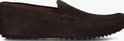 STEFANO LAURAN e mocassins 2 gesp bio slipper bruin Outlet