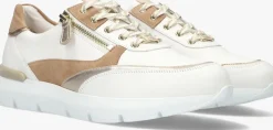 HASSIA lage sneakers bordeaux camel Hot