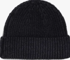 PROFUOMO e muts hat wool nylon donkerblauw Best