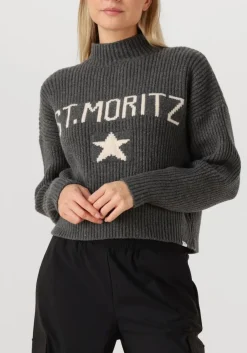 PENN & INK donkergrijze trui jumper donkergrijs New
