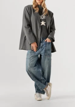 PENN & INK donkergrijze trui jumper donkergrijs New
