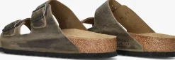 BIRKENSTOCK e slippers arizona heren groen Online