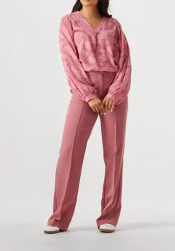AAIKO blouses alana chiffon flower pes 509 roze Discount