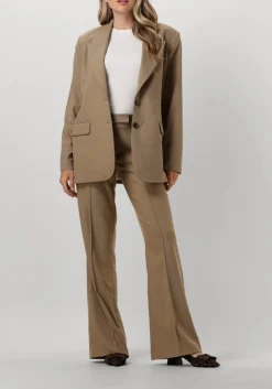 AAIKO blazer amanda twill vis 350 taupe Outlet