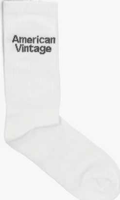 AMERICAN VINTAGE te sokken clypsun m wit Online
