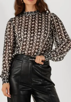 AAIKO e blouses maura vis 515 zwart Sale