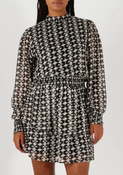 AAIKO e mini jurk gabry ikat dot vis 515 zwart Best