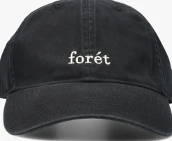 FORÉT e forét pet hawk washed cap zwart Hot