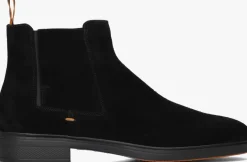 SANTONI e chelsea boots 18937 zwart New
