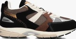 SHABBIES e lage sneakers abbey run zwart Sale